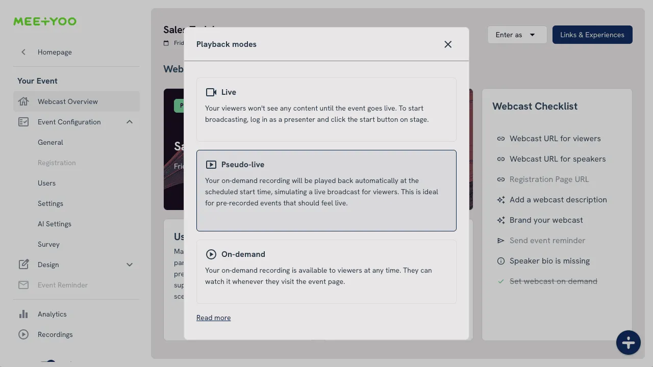 Help dialog