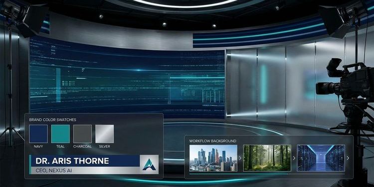 AI event design for webcasts: visuals that win