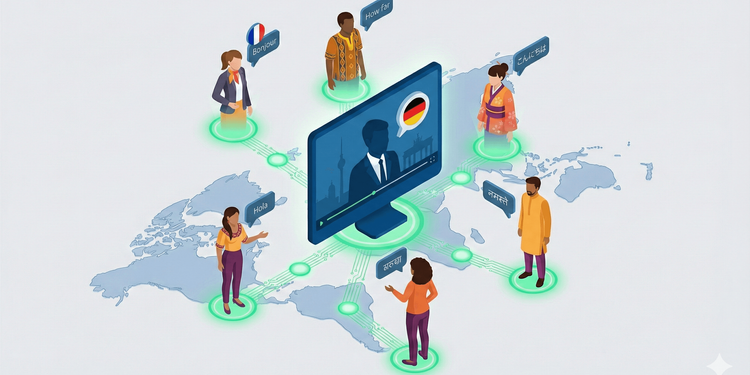 Breaking Language Barriers: Webcast to Knowledge Base